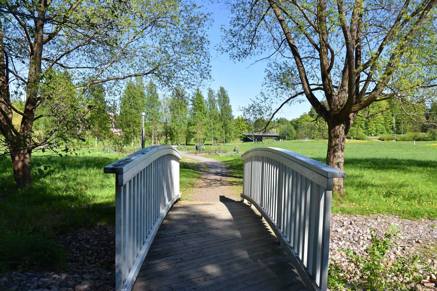 Oulunkylä on tunnettu vehreydestään sekä puistomaisista maisemista.
